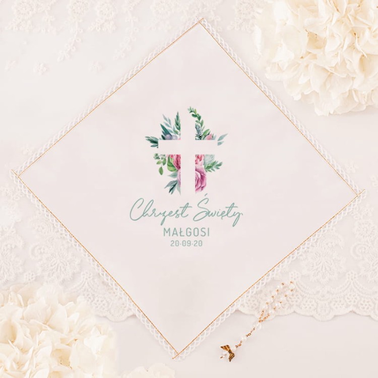 szatka z kolorową grafiką