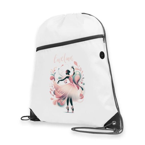 WOREK ze sznurkami przydatny prezent dla tancerki baletnicy