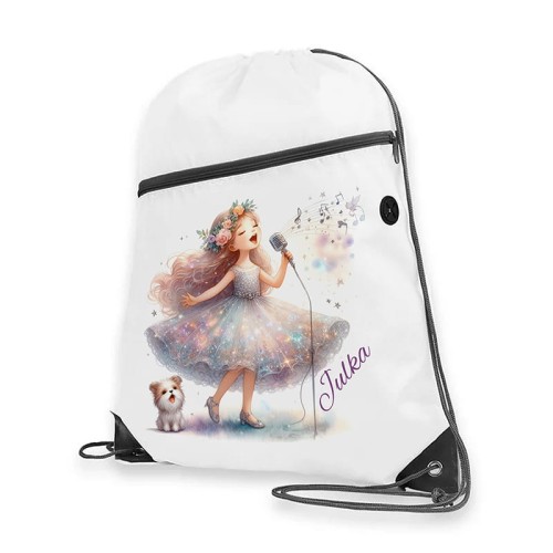 WOREK z nadrukiem i imieniem prezent dla dziewczynki