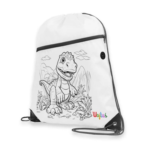 WOREK do kolorowania kreatywny prezent dla dziecka Dinozaur