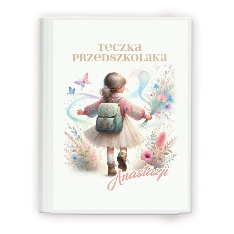 TECZKA z imieniem dla dziewczynki gadżet do przedszkola