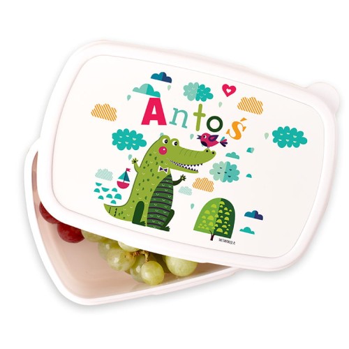 ŚNIADANIÓWKA z krokodylem lunchbox dla przedszkolaka