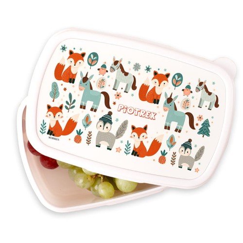 ŚNIADANIÓWKA ze zwierzątkami lunchbox dla dzieci