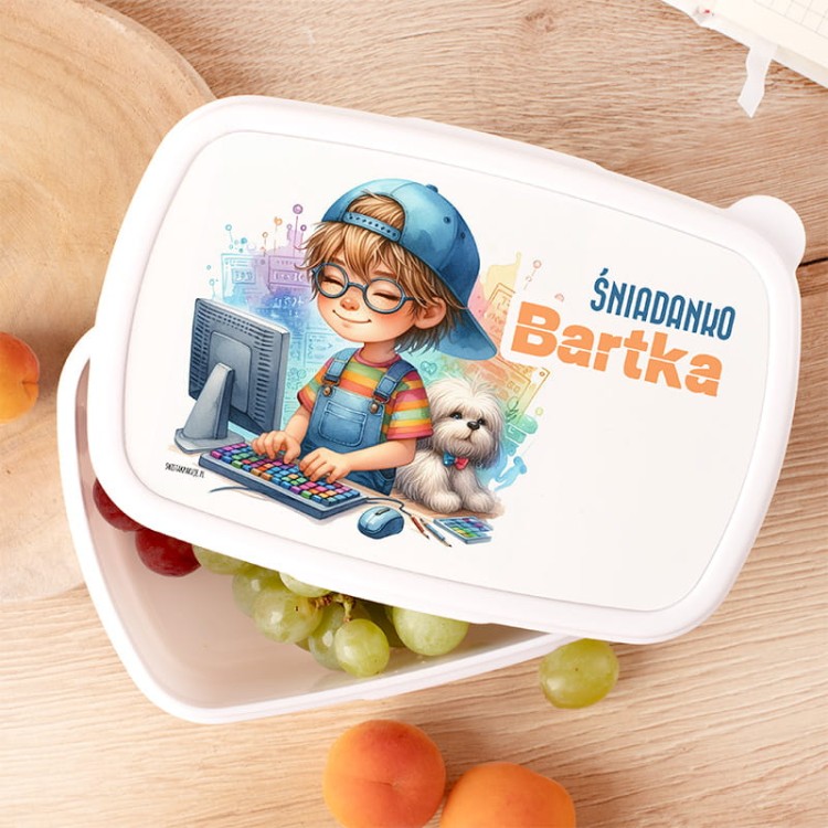 ŚNIADANIÓWKA do szkoły pojemnik na lunch dla chłopca