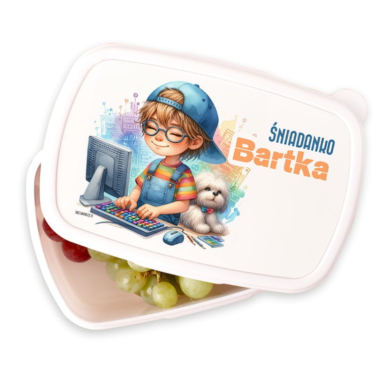 ŚNIADANIÓWKA do szkoły pojemnik na lunch dla chłopca
