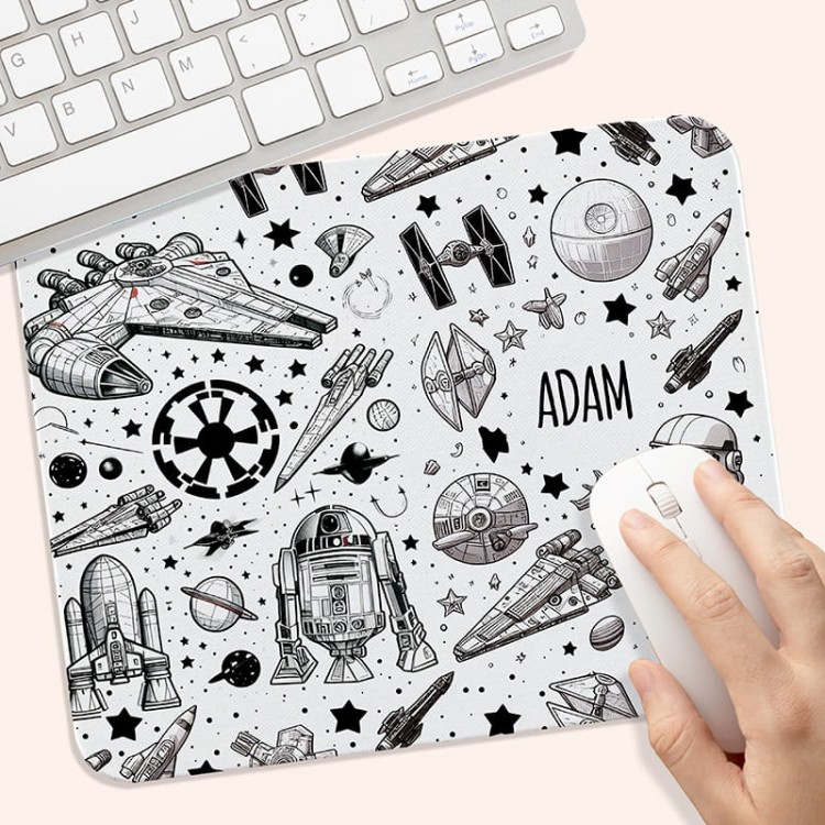 PODKŁADKA pod Myszkę z Personalizacją Dla Fana Star Wars