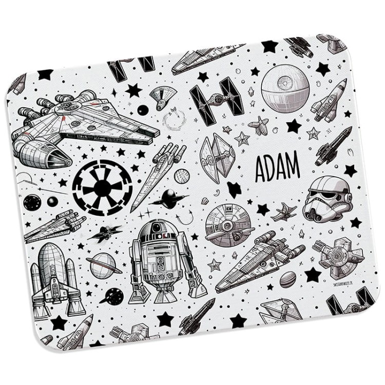 PODKŁADKA pod Myszkę z Personalizacją Dla Fana Star Wars