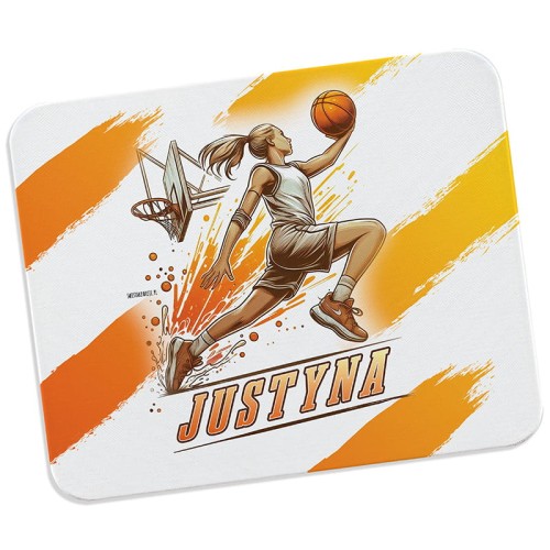 PODKŁADKA pod Myszkę Upominek Dla Fana Koszykówki Koszykówka