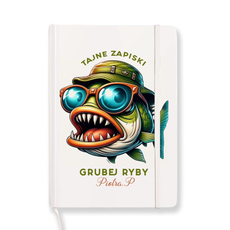 NOTATNIK Personalizowany Dla Grubej Ryby