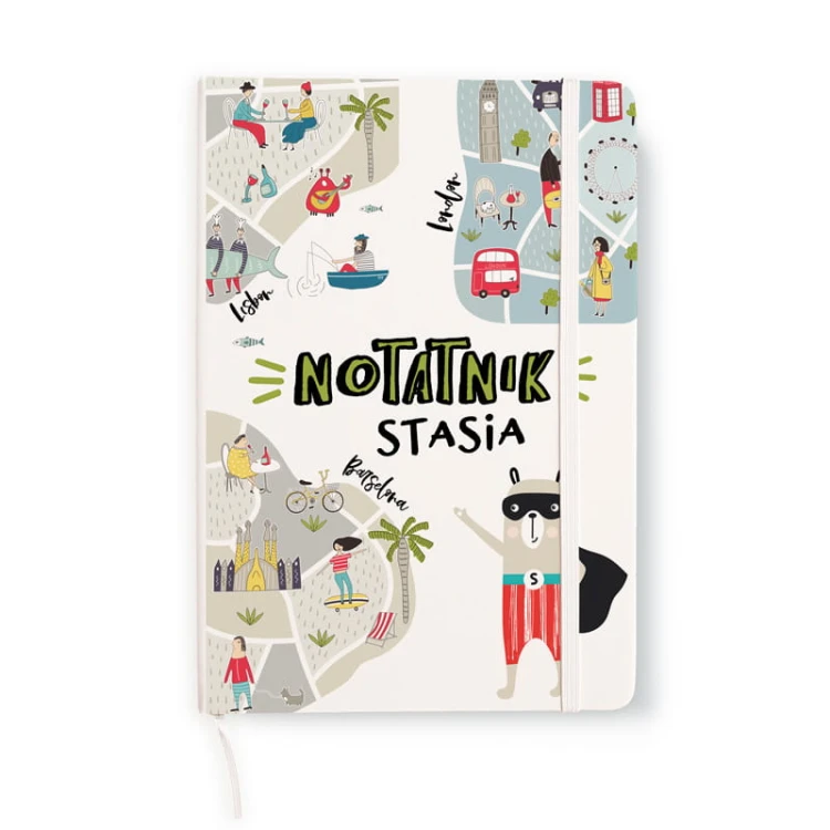 NOTATNIK z imieniem dziecka praktyczny prezent