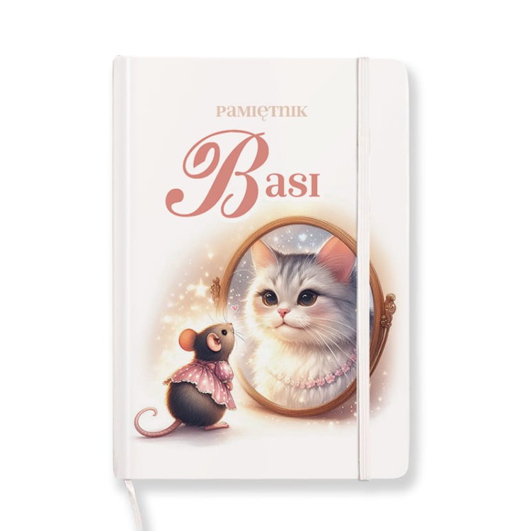NOTATNIK z kotkiem dla dziewczynki