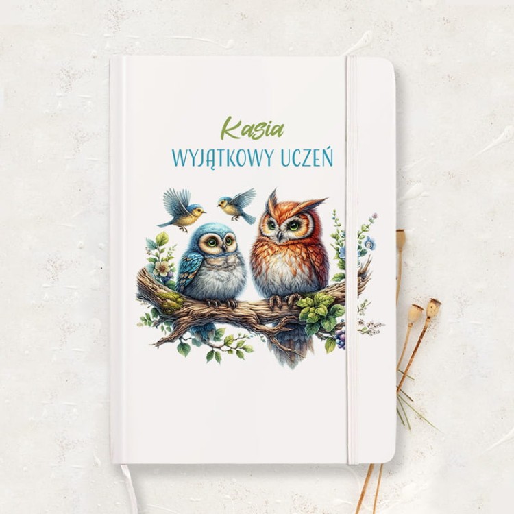 Dziennik notes szkolny personalizowany