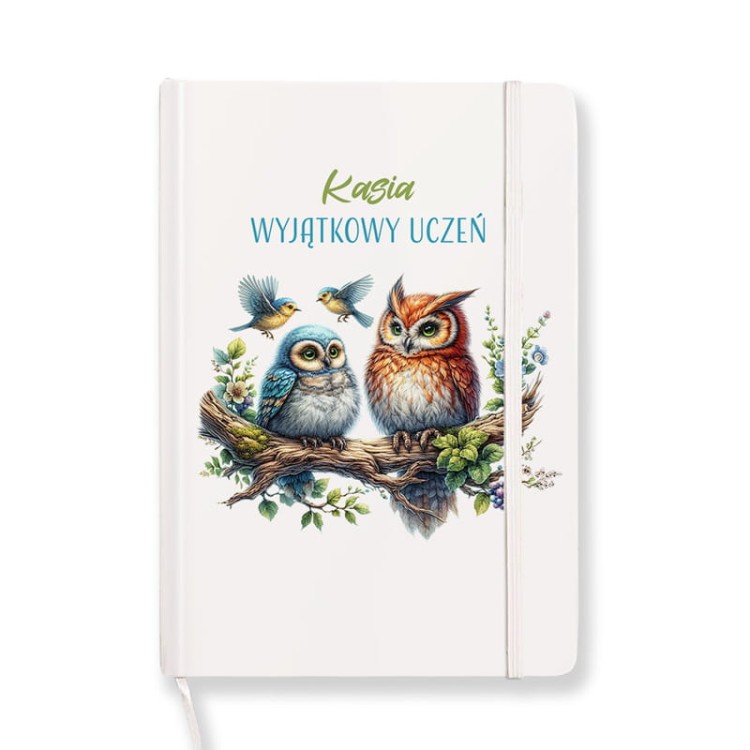 Zeszyt notes szkolny personalizowany