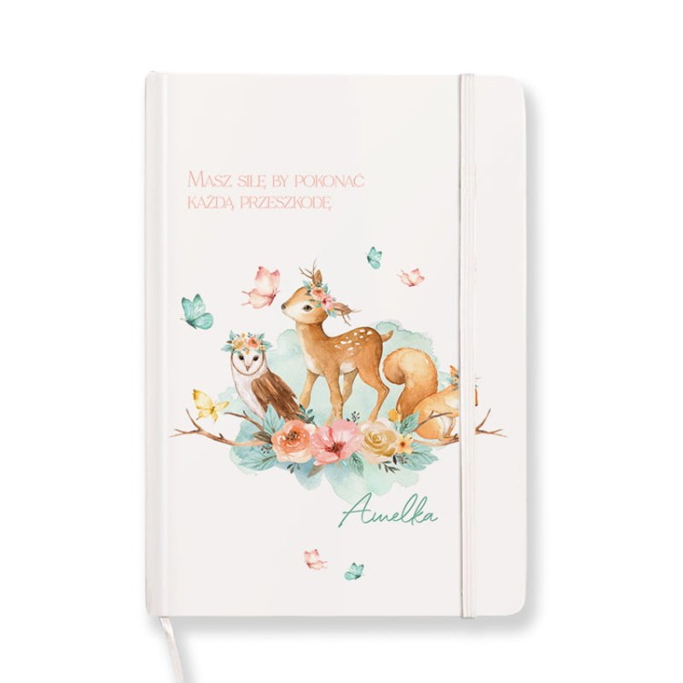 NOTATNIK do szkoły dla dziecka Przyjaciele z lasu