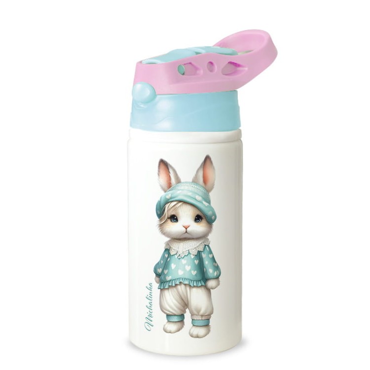 Personalizowany BIDON dla Dziecka z Ustnikiem Prezent na Urodzinki