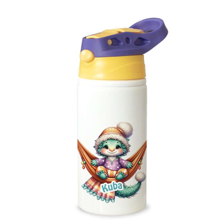 Personalizowany BIDON na Wodę ze Słomką dla Dzieci