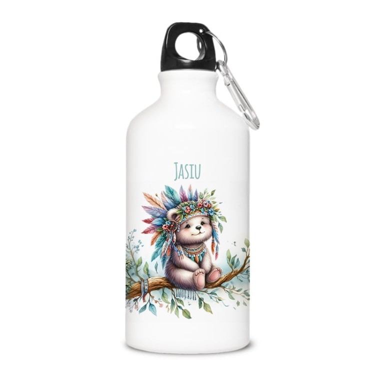 BIDON z misiem dla chłopca butelka na wodę do przedszkola