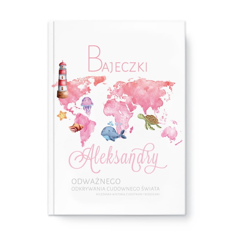 KSIĄŻKA BAJKI Oryginalny Prezent dla Dziewczynki na Roczek