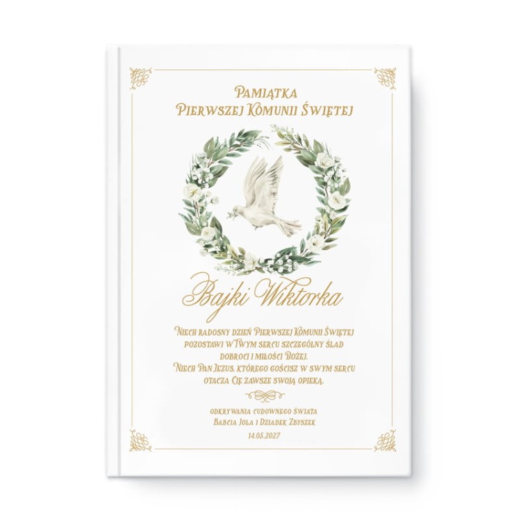 Personalizowana ksiazka z bajkami na komunie