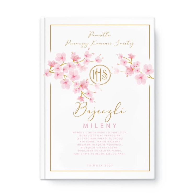 KSIĄŻKA Bajki Personalizowane Prezent dla Dziewczynki na Komunię