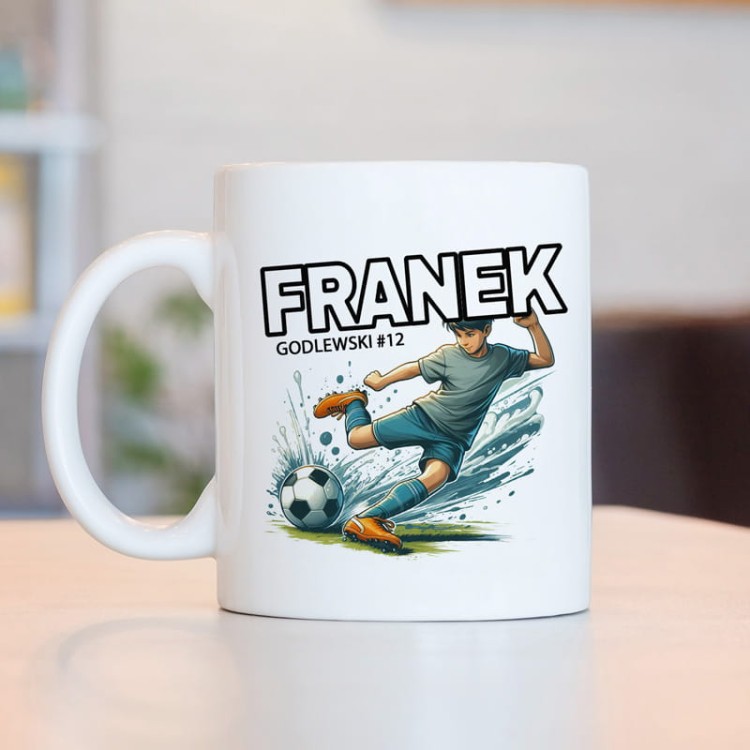KUBEK z Imieniem Prezent Dla Piłkarza