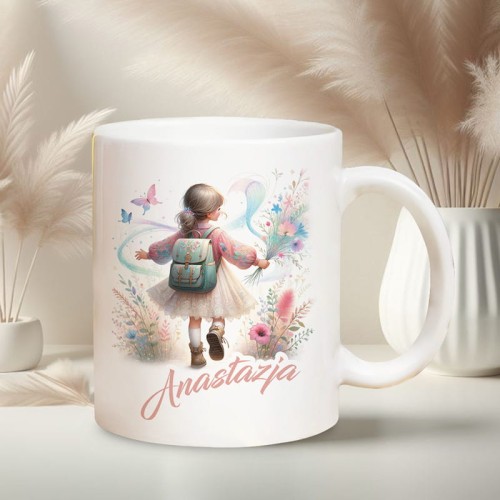 KUBEK dla dziewczynki z imieniem praktyczny prezent
