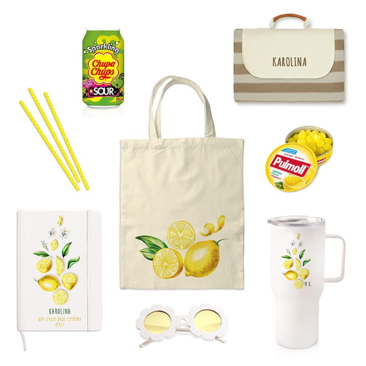 Letni zestaw cytrynowy