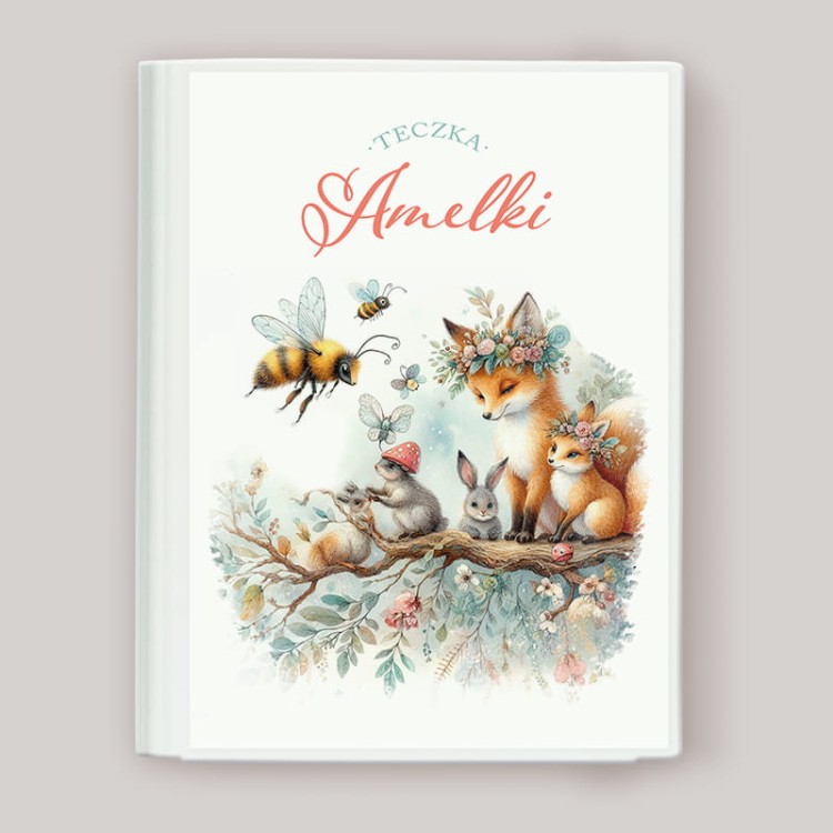 Teczka z imieniem dziecka