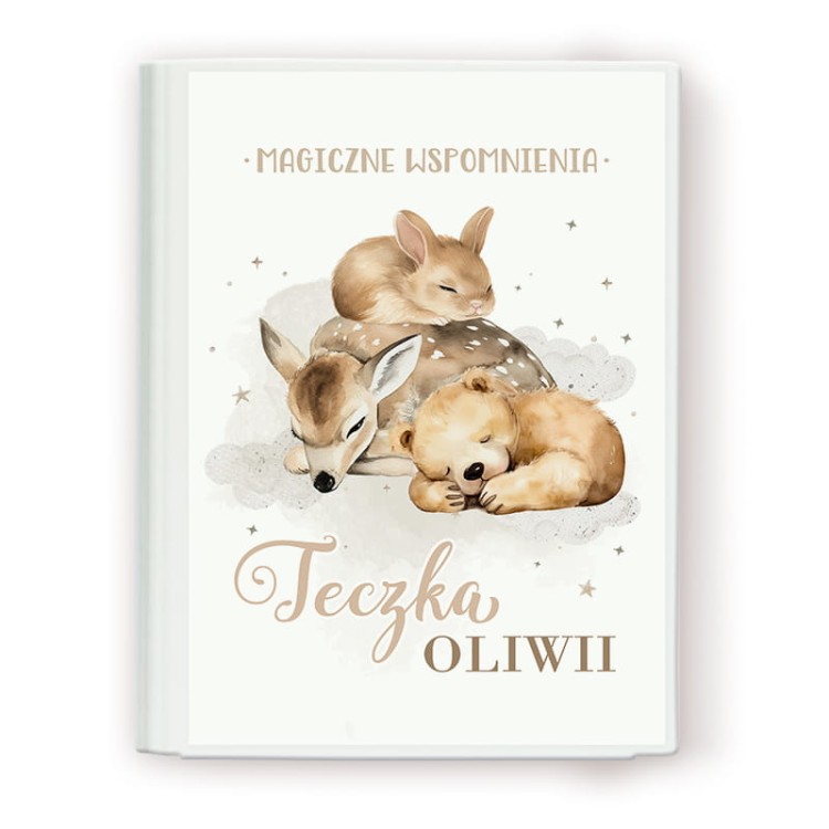 Teczka dla dziecka z imieniem