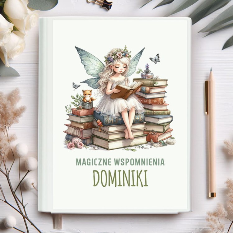 Teczka dla dziecka motyw wróżki