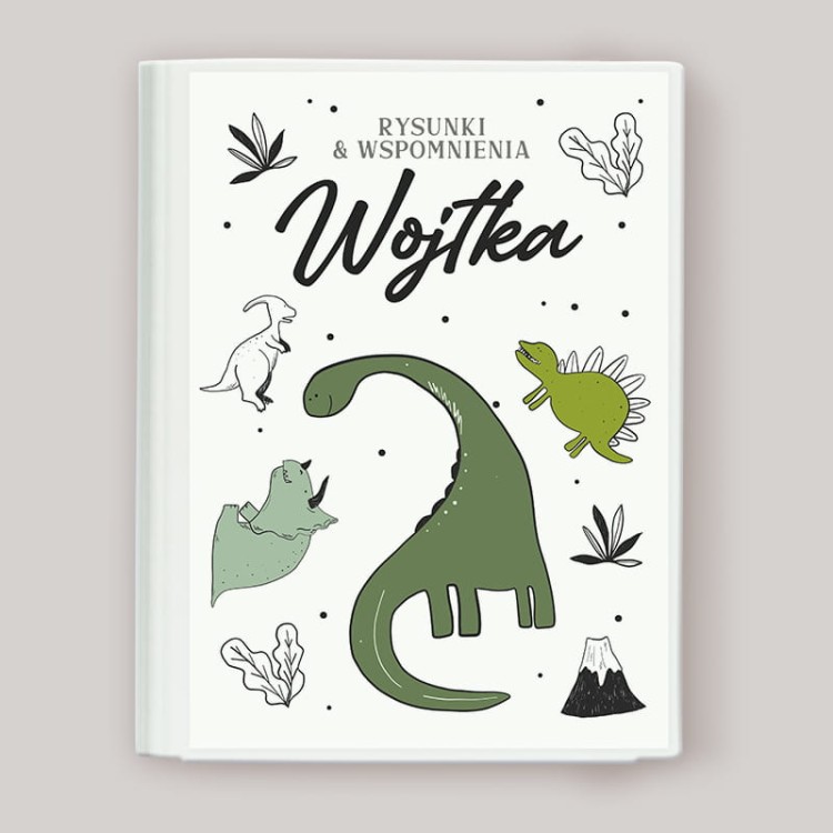 Teczka dla fana dinozaurów