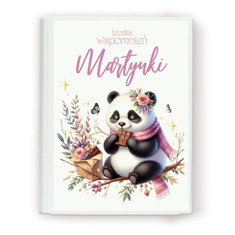 Personalizowana teczka do szkoły dla dziewczynki