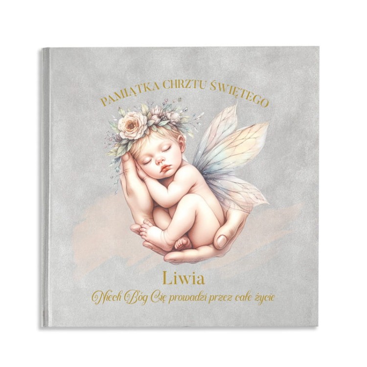 Chrzest dziewczynki album welurowy