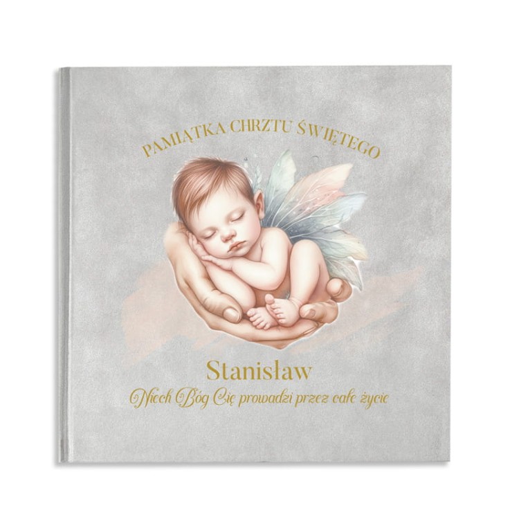 Album personalizowany dla chłopca na chrzest
