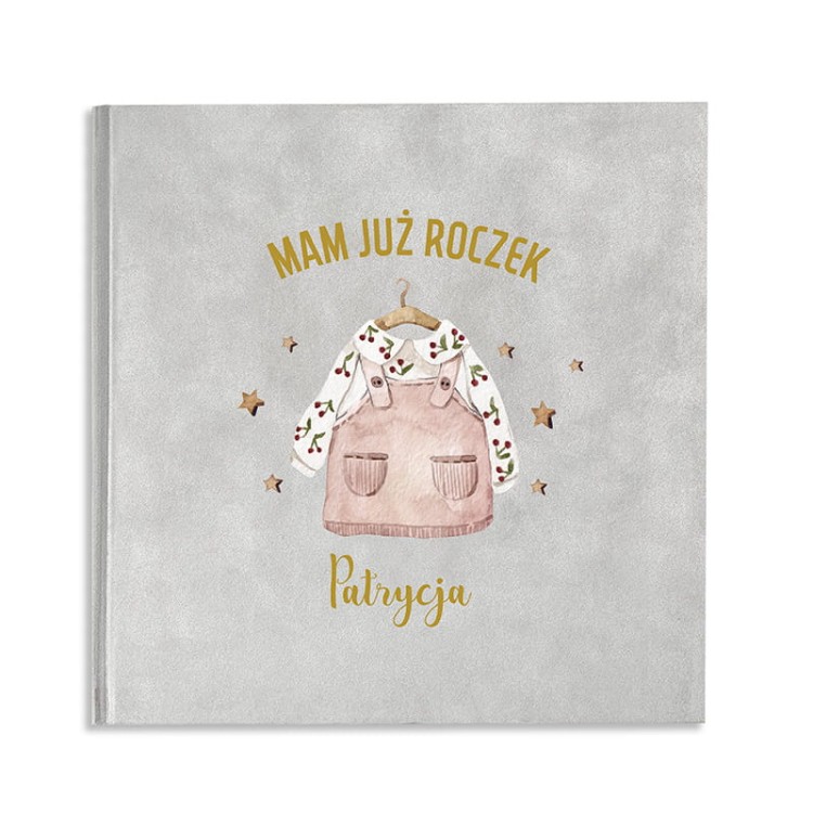 Album na roczek dla dziewczynki