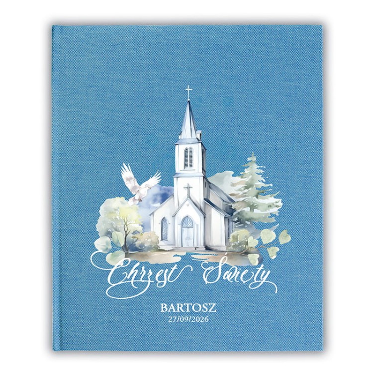 Personalizowany album na chrzest