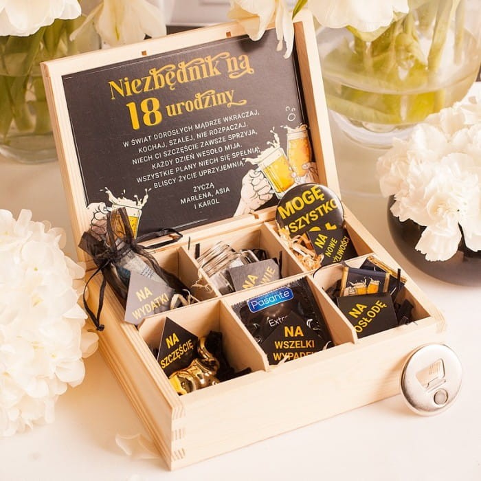 NIEZBĘDNIK na 18 urodziny Prezent dla chłopaka
