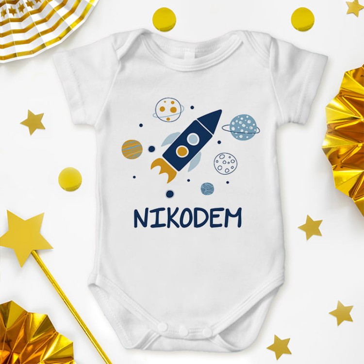 Body dla chłopczyka kosmiczne przygody