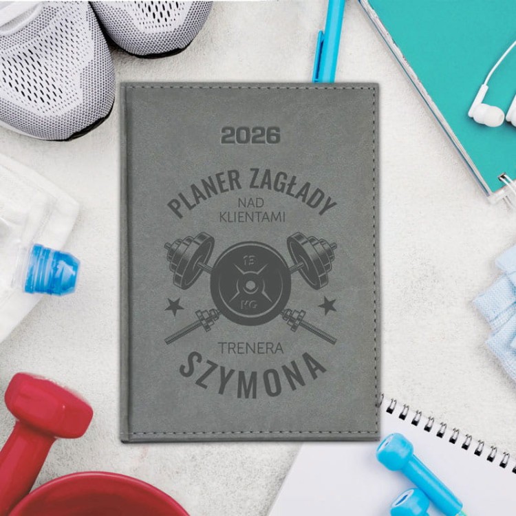 Personalizowany kalendarz dla trenera personalnego na rok 2026