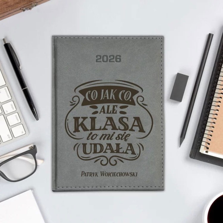 Kalendarz książkowy na rok 2026 prezent dla nauczyciela