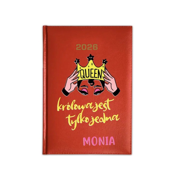 Kalendarz książkowy dla kobiety na rok 2026
