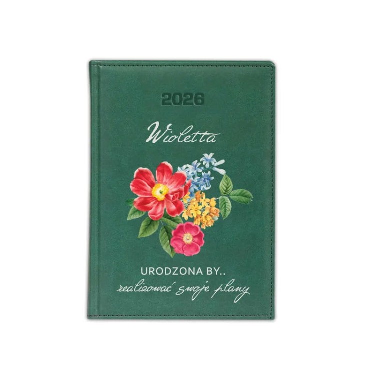 Personalizowany kalendarz książkowy na rok 2026