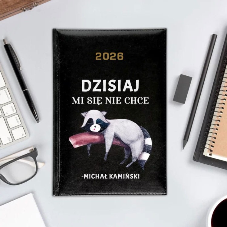 Kalendarz książkowy szop dla leniucha na rok 2026