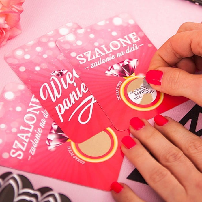 GRA na Wieczór Panieński Szalone Zadanie na Dziś 16 kart