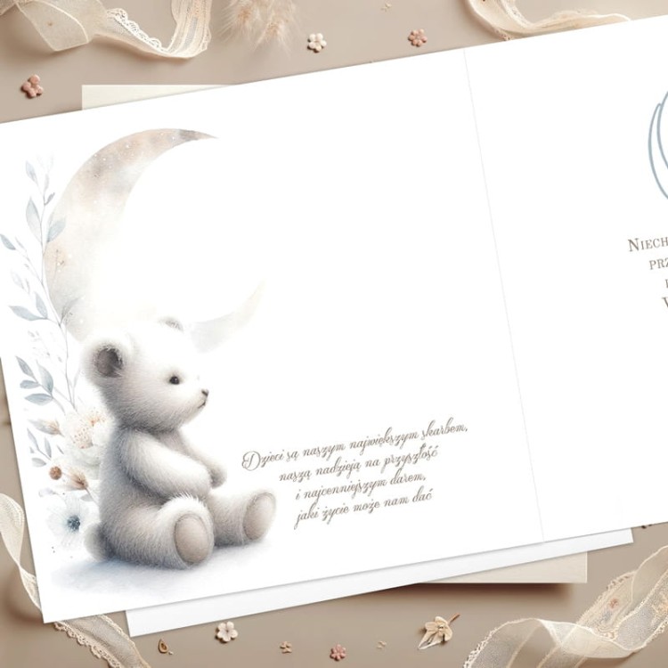 Personalizowana kartka z życzeniami dla dziecka na różne okazje