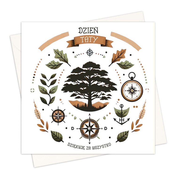 Personalizowana kartka z życzeniami z okazji dnia Ojca