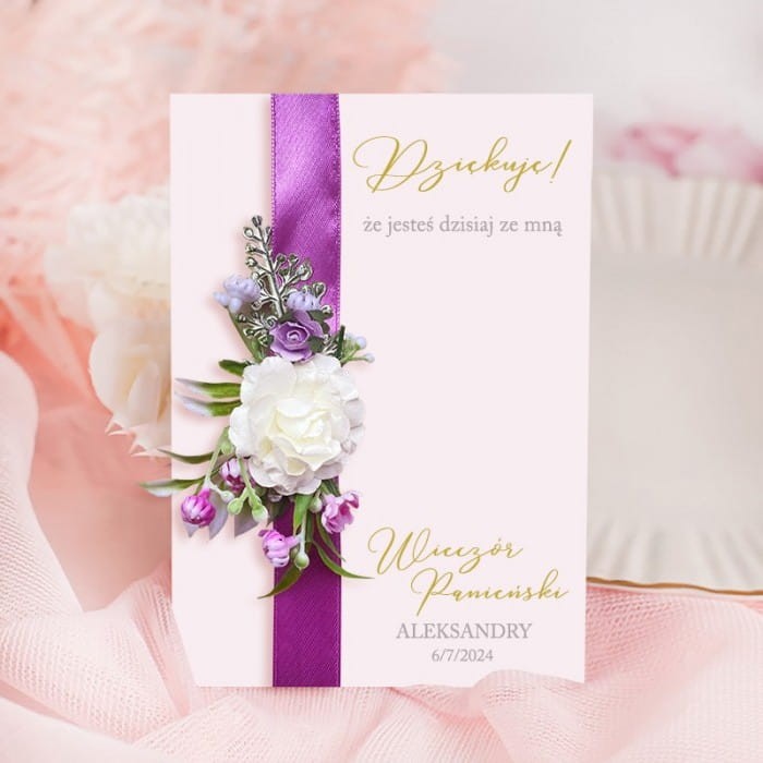 BUKIECIK na rękę podziękowanie dla dziewczyn druhen od panny młodej