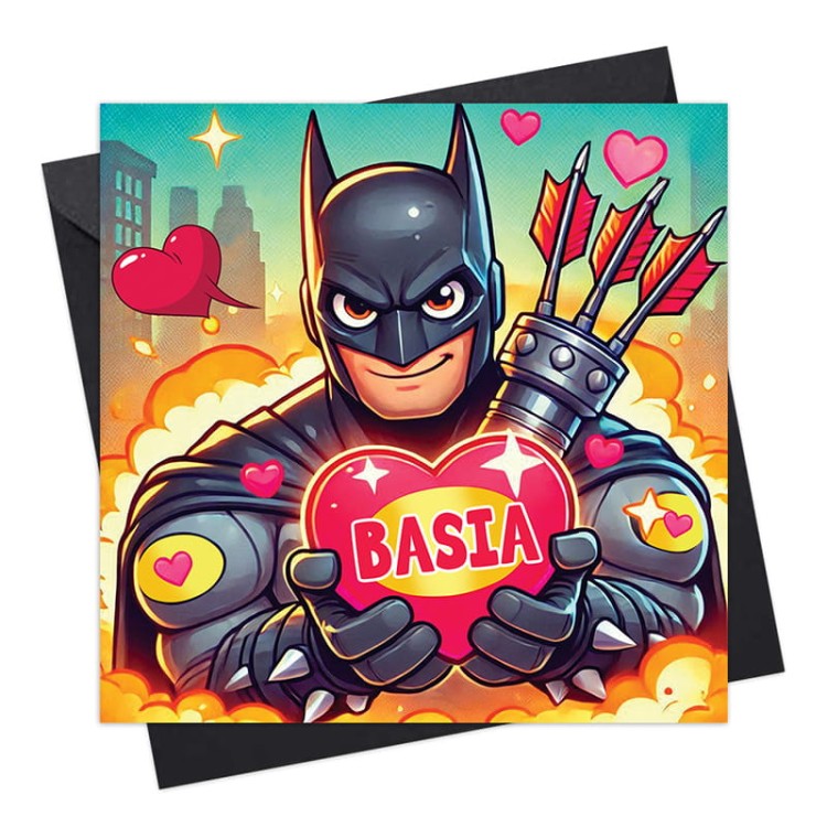 Kartka dla ukochanej na walentynki.