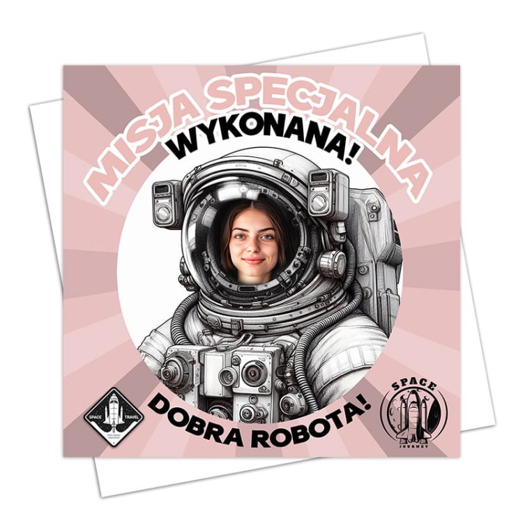 Kartka dla świadkowej podziękowanie.