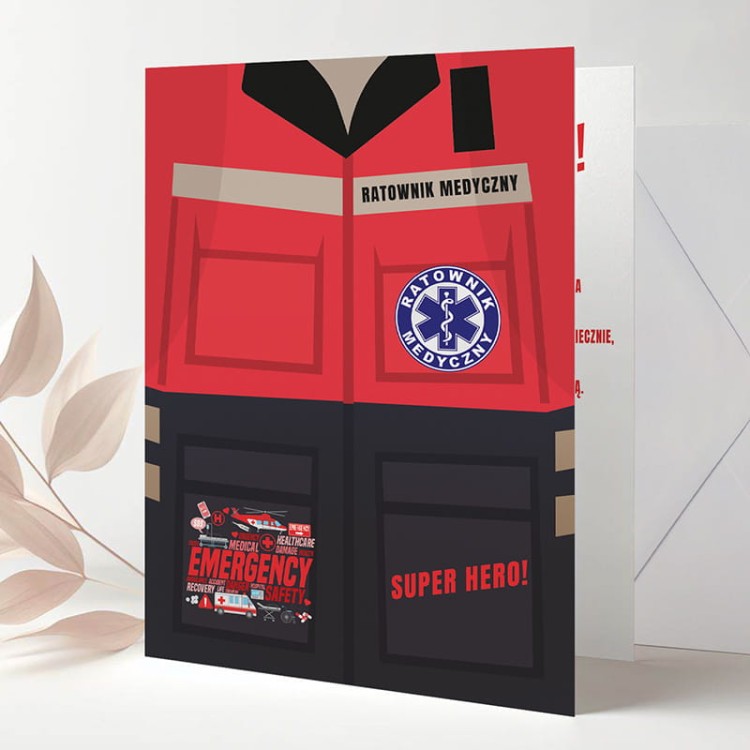 Kartka dla ratownika medycznego